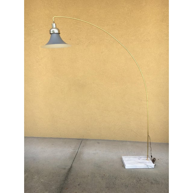 Vintage Mid Century Arc Metal Floor Lamp Chairish