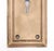 Traditional Vintage Floral Brass Dummy Door Knob Set For Sale - Image 3 of 7