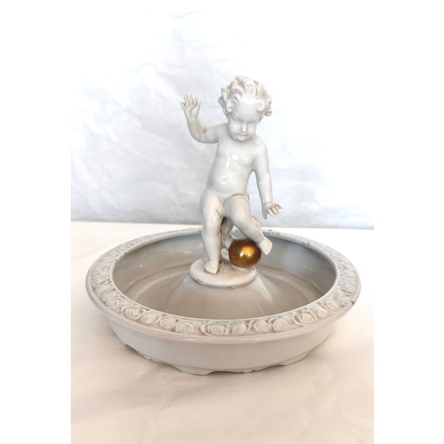 Porcelain Trinket Bowl by Karl Tutter for Schaubach Kunst, Germany, 1930s For Sale - Image 15 of 15