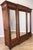 Antique French Carved Oak 3-Door Armoire For Sale - Image 3 of 18