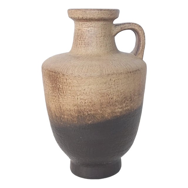 Large Ceramic Floor Vase by F. Glatzle for Karlsruhe Majolika, 1950s For Sale