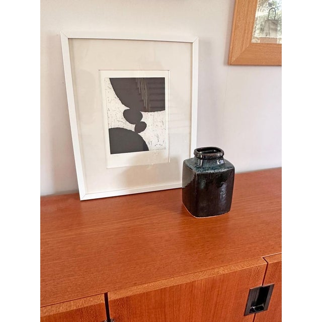Mid-Century Modern Sculptural Stoneware Vase by Jytte Trebbien, Denmark, 1970s For Sale - Image 3 of 11
