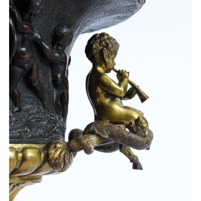 French Grand Tour Bronze & Ormolu Jardiniere, 19th Century For Sale - Image 11 of 18