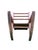 Sienna Mid-20th Century Woven Split Reed Gout Rocker or Footrest For Sale - Image 8 of 11