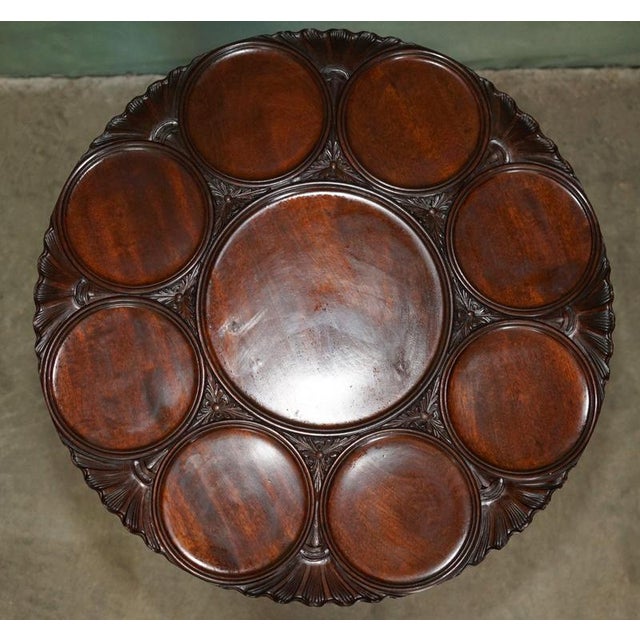 Antique George IV Carved Hardwood Table from Gillows, 1820 For Sale - Image 3 of 18