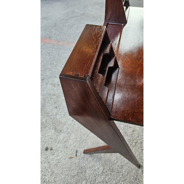 1950s Wooden Desk, 1950s For Sale - Image 5 of 10
