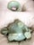 Antique Chinese Qing Dynasty Celadon Jade Incense Burner With Stand & Case 1910 For Sale - Image 10 of 12