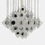 Black Murano Glass Chandelier from Mazzega, Italy, 1960s For Sale - Image 8 of 11