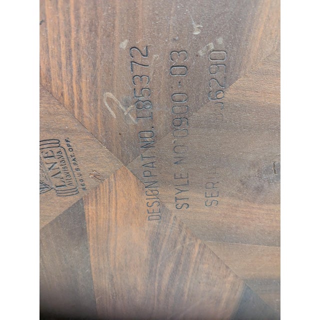 Wood Vintage Lane Round Coffee Table For Sale - Image 7 of 8