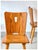 Mid-Century Modern Set of Vintage Brutalist Pine Dining Chairs, in the style of Goran Malmvall, 1960s For Sale - Image 3 of 18