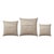 Gray Striped Kilim Pillow Cover - Set of Three For Sale - Image 4 of 4