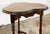 Vintage Walnut Cloverleaf Side Table For Sale - Image 9 of 12