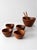 Mid 20th Century Teak Salad Bowl Set With Serving Utensils - 7 pcs For Sale - Image 11 of 18