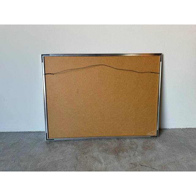 Ronald Julius Christensen, American (1923 - 1999) " Edge of a Park" Oil Painting For Sale - Image 12 of 12