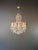 1930s Antique Elegant French-Italian Crystal Chandelier Louis XVI Style Restored For Sale - Image 5 of 15