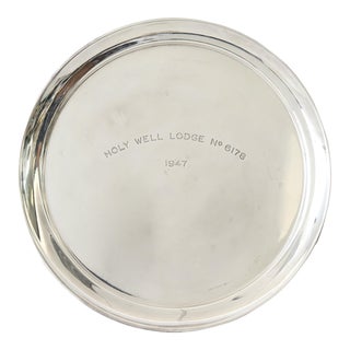 1947 English Lodge Drink Serving Tray For Sale