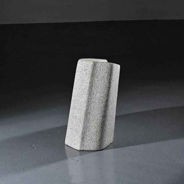 Robert Neuhauser, Geometric Sculpture, 1980s, Aerated Concrete For Sale - Image 16 of 18