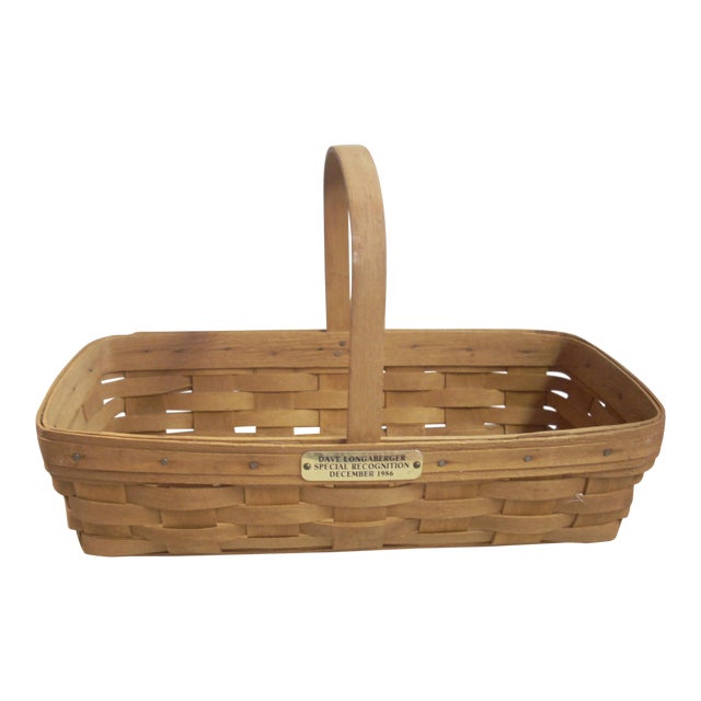 1980s Vintage Longaberger Basket Chairish