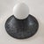 Not Yet Made - Made To Order Basalte Glazed Lava Stone Wall Lamp by Clemence Birot For Sale - Image 5 of 18