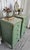 French Vintage Pair of Nightstands, French Louis XVI Style Marble-Top For Sale - Image 3 of 18
