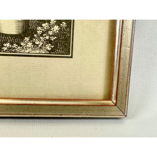 Matthäus Merian, Düsseldorf from Topographia Germanie, Woodcut Print, 17th Century, Framed For Sale - Image 10 of 13