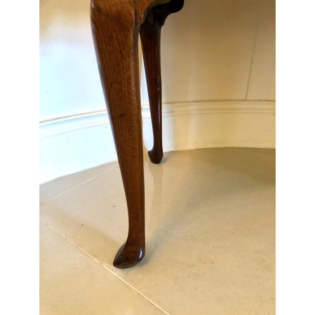 Antique George III Oak Lowboy For Sale - Image 8 of 10