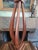 Vintage Mid-Century Modern Sculpted Bentwood & Brass Table Lamp For Sale In Los Angeles - Image 6 of 16