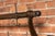 Early Two-Tier Wall Mounted Firehouse Coat Rack With Wood Rails For Sale In Chicago - Image 6 of 8