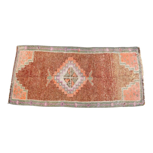 Handmade Oushak Turkish Rug For Sale