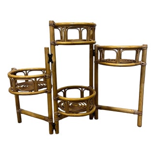 French Riviera Folding Planter, 1970s For Sale