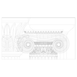 Layer n.1 Wallpaper by Millim Studio for Secondome Edizioni For Sale