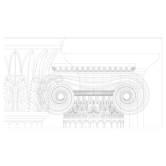 Layer n.1 Wallpaper by Millim Studio for Secondome Edizioni For Sale