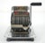 Vintage mechanical F & E Check Protector. It is made of steel with black and chrome finishes. Lightning Series 800B....