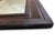 Antique 19th Century American Empire Flame Mahogany Ogee Wall Mirror For Sale - Image 6 of 12