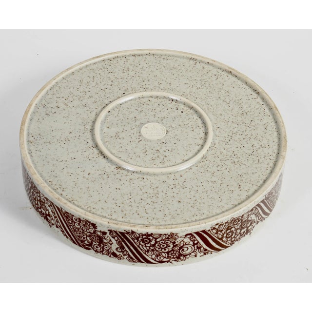 Illustration Vintage Bjorn Wiinblad Porcelain Bowl Denmark Rosenthal, Germany Signed 'Studio Linie For Sale - Image 3 of 4
