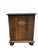 Ethan Allen 1970s Ethan Allan Charter Oak Jacobean End Table Bachelors Silver Chest Nightstand For Sale - Image 4 of 15