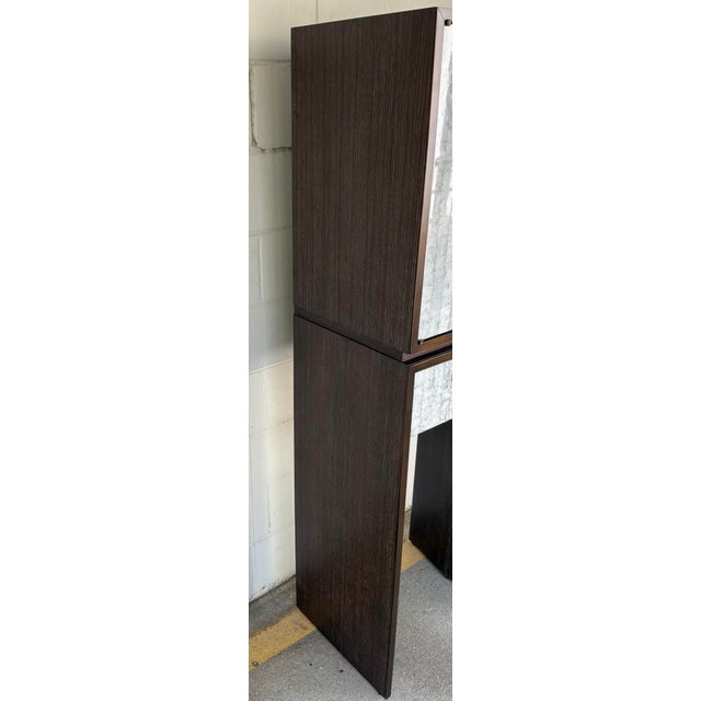 Jonathan Charles Jonathan Charles Modern Eggshell Gaia Bar Cabinet For Sale - Image 4 of 8