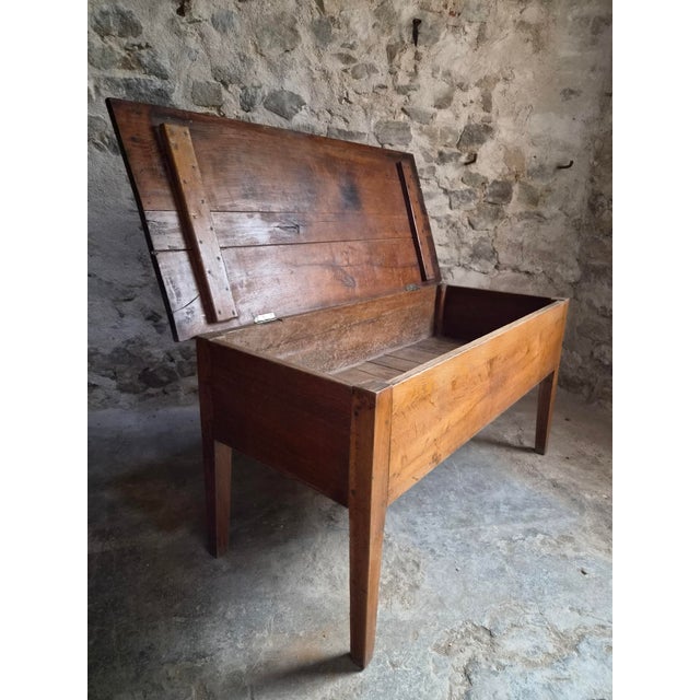 19th Century Antique French Oak Flour Chest, 1800s For Sale - Image 5 of 18