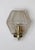 Large Golden Hexagon Glass Wall Light from Limburg Glashütte, 1980s For Sale - Image 15 of 16