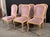 c.1970's Carved Florentine Faux Bois Italian Dining Chairs in Velvet, Attributed to Chelini - Set of 6 For Sale - Image 11 of 16