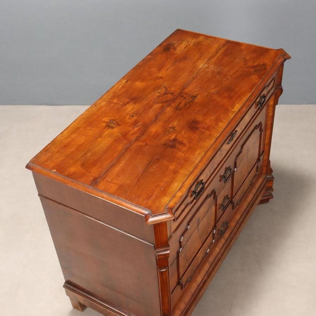 Chest of Drawers in Walnut For Sale - Image 9 of 12