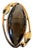 12k Gold Fill Smoke Quartz Vintage Brooch For Sale