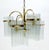 Glass Rod Prisms Gaetano Sciolari Chandelier Light Fixture . For Sale - Image 9 of 12