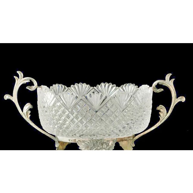 19th Century French Fruit Board Table Center from Val St. Lambert For Sale - Image 4 of 6