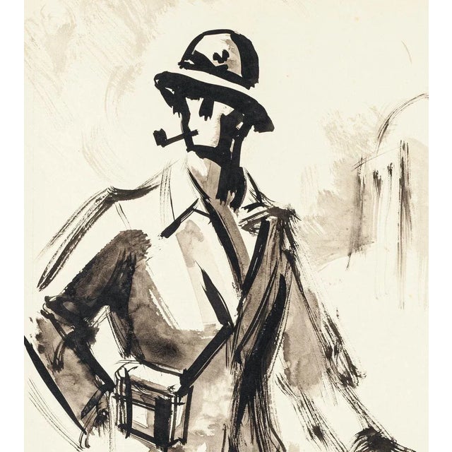 Model is an original artwork in gouache realized by the Spanish artist José Luis Rey Vila. Good conditions. Very beautiful...