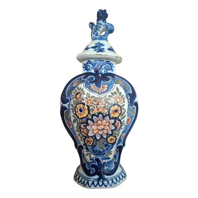 Vases from Royal Delft, Set of 2 For Sale