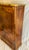 Chocolate Antique French Louis Philippe Secretary in Walnut With Marble Top Leather Gilt Embossed Writing Surface For Sale - Image 8 of 11