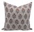 Fabdivine Block Print Pillow Cover in Thick Linen 14x36 Inches, Traffic Light For Sale