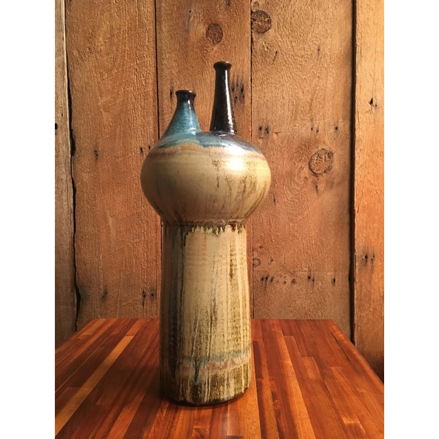 Vintage Double Stemmed Weed Pot For Sale - Image 10 of 10