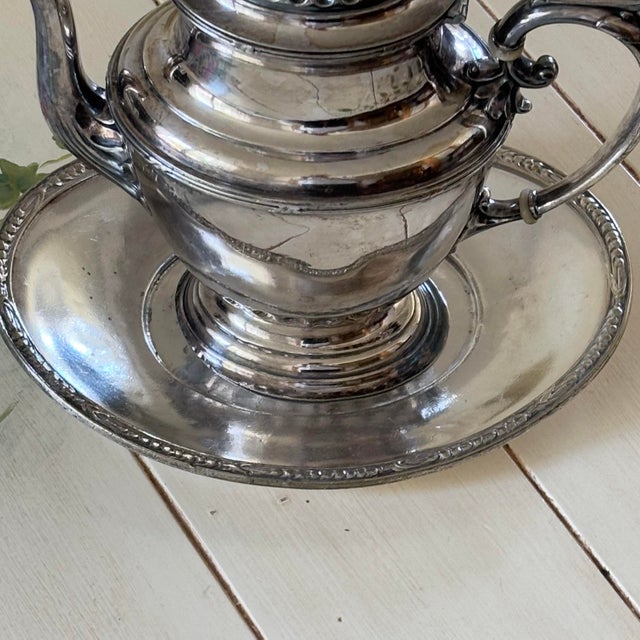 1930s Antique Hotel Pierre Silver Platter 1930 Gorham Oval Serving Dish For Sale - Image 5 of 8